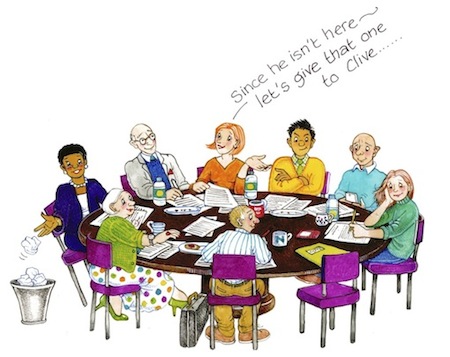 School governor meeting